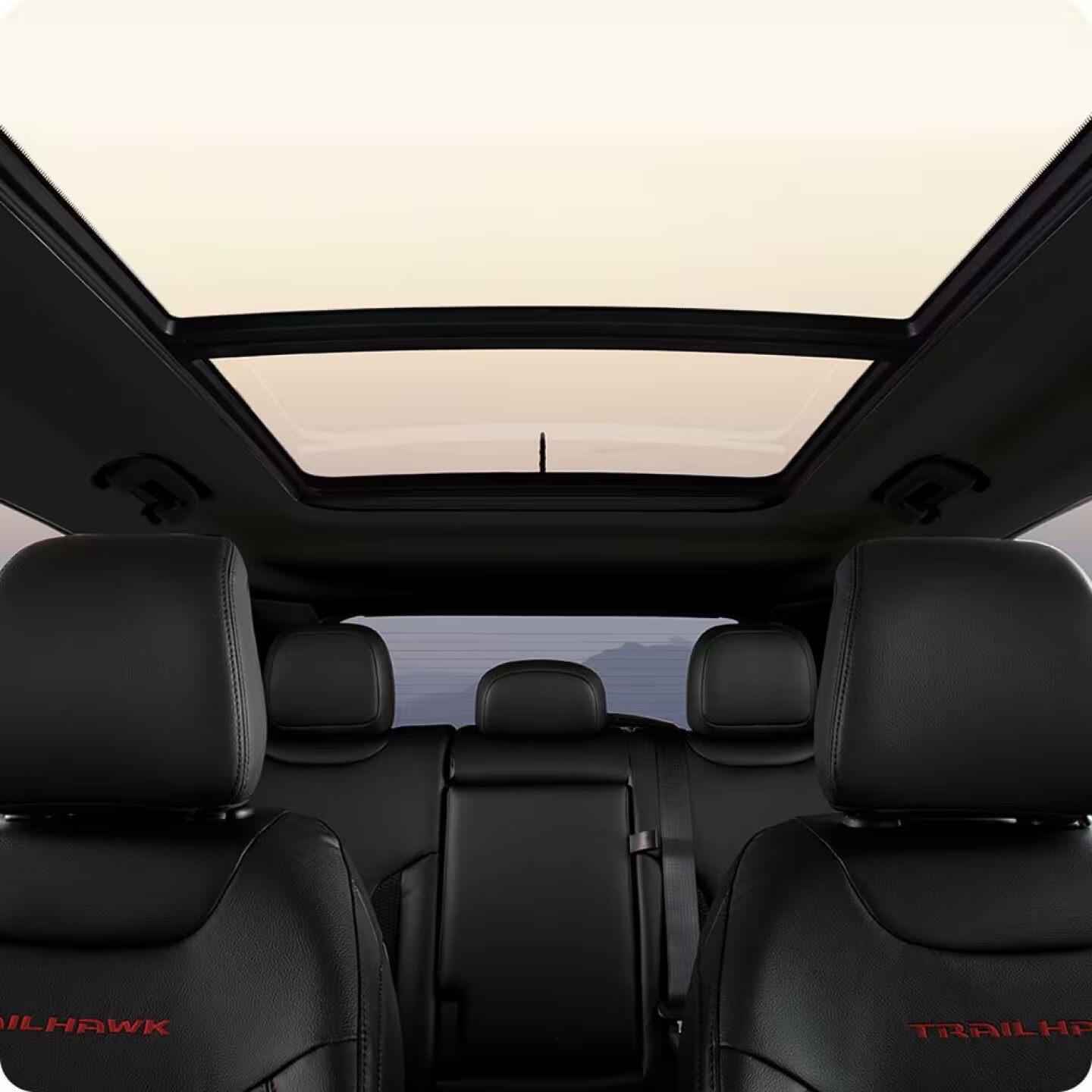 2026 Jeep Compass -- available panoramic sunroof