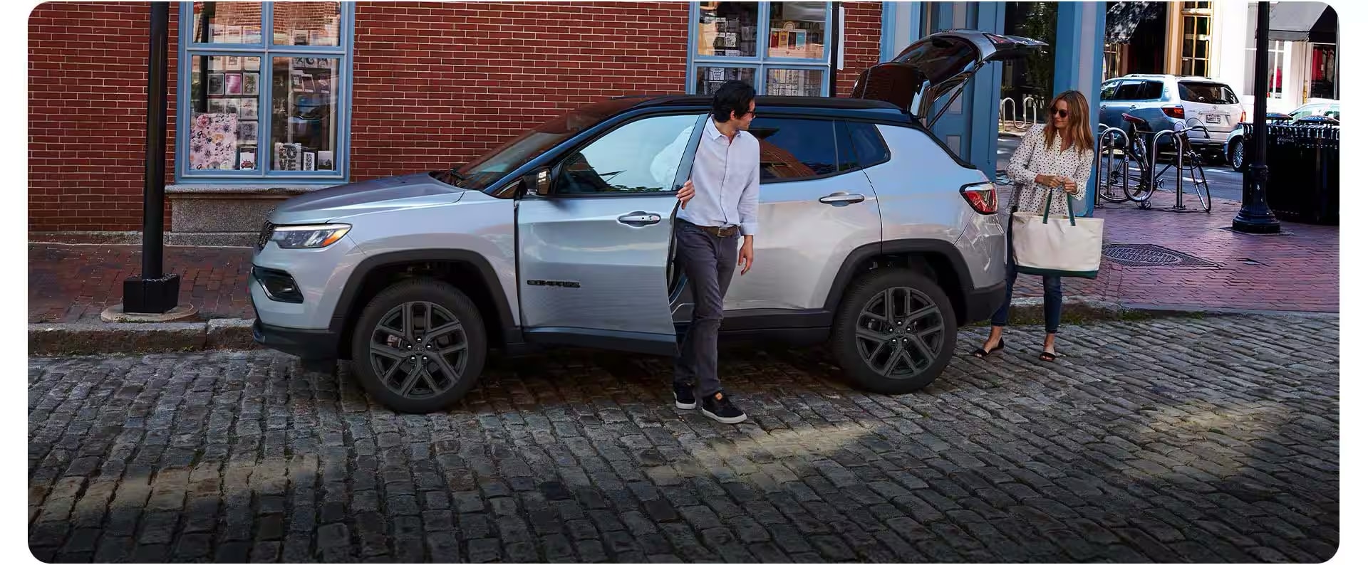2026 Jeep Compass -- lifestyle exterior