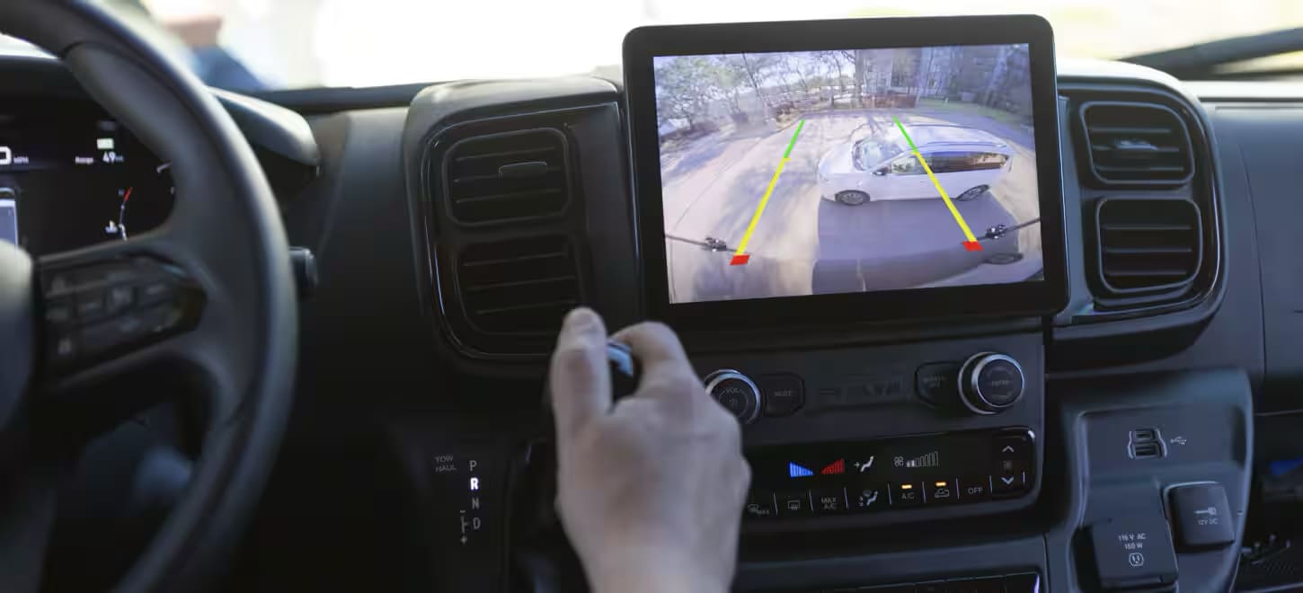 2026 RAM ProMaster -- backup camera display