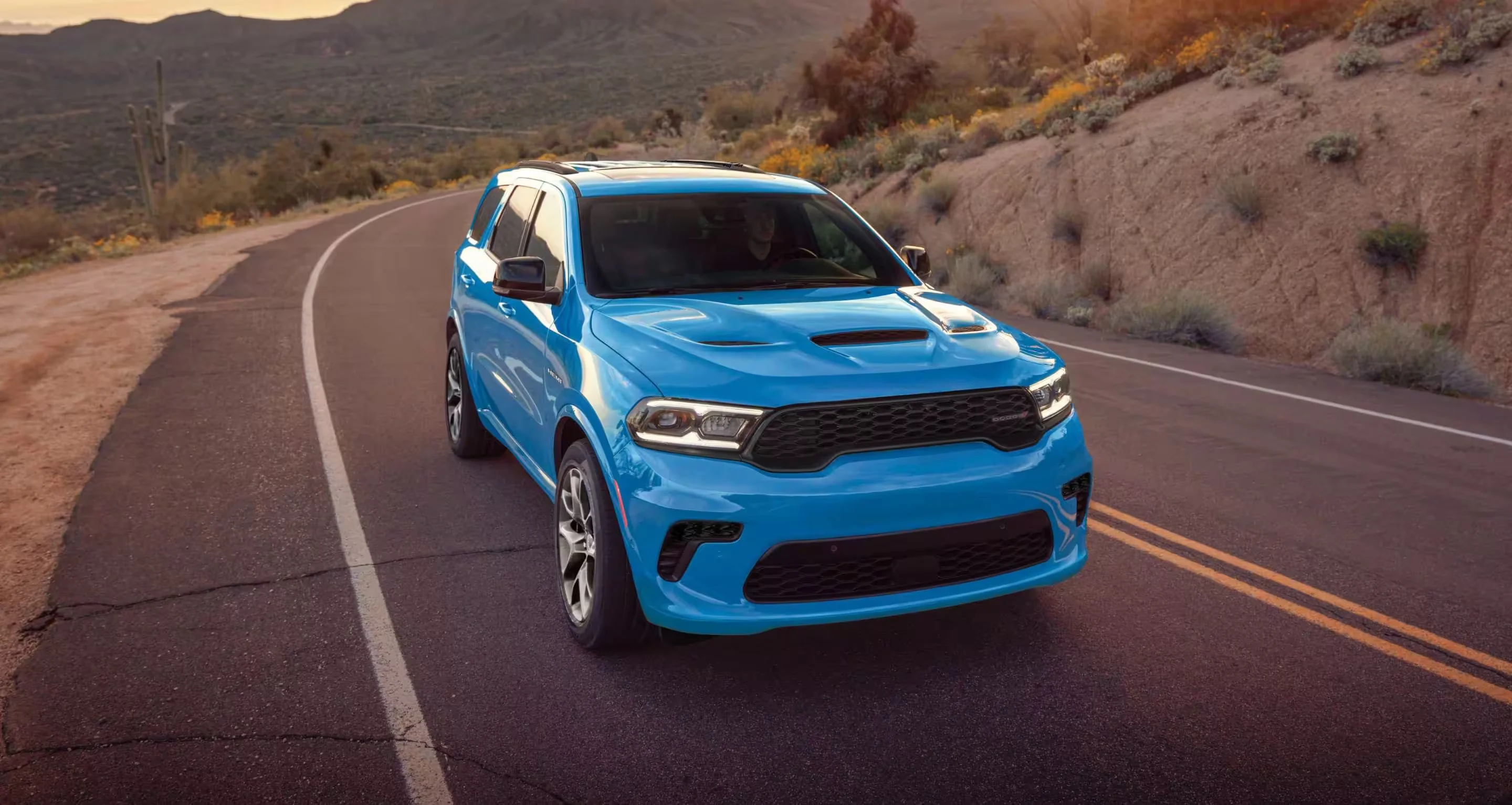 2026 Dodge Durango on a coastal highway