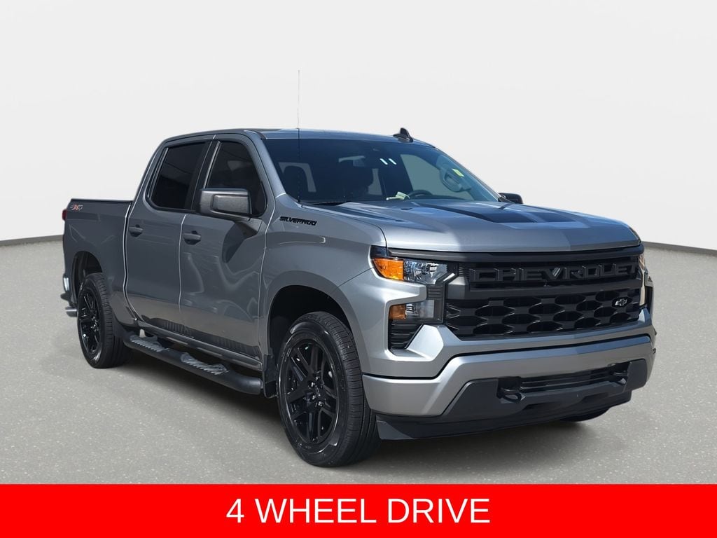 Used 2023 Chevrolet Silverado 1500 Custom Truck Crew Cab