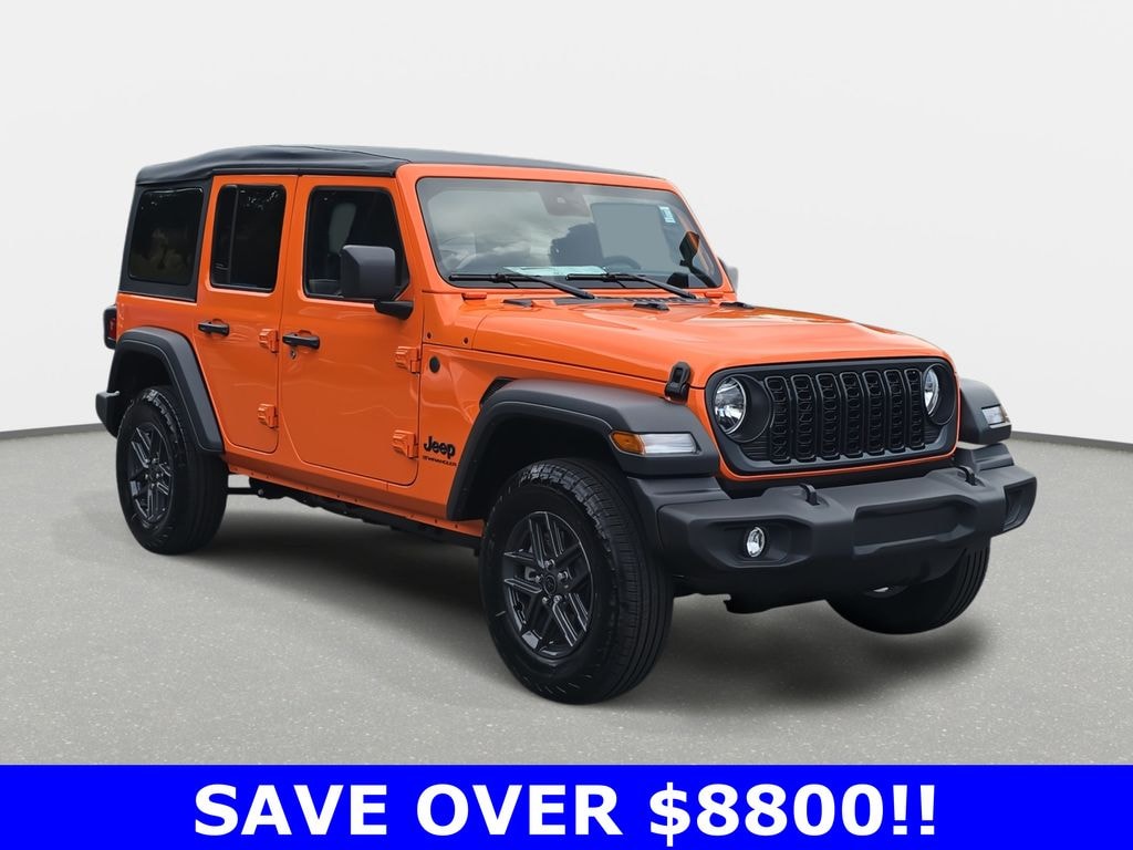 New 2025 Jeep Wrangler 4-DOOR SPORT S Sport Utility