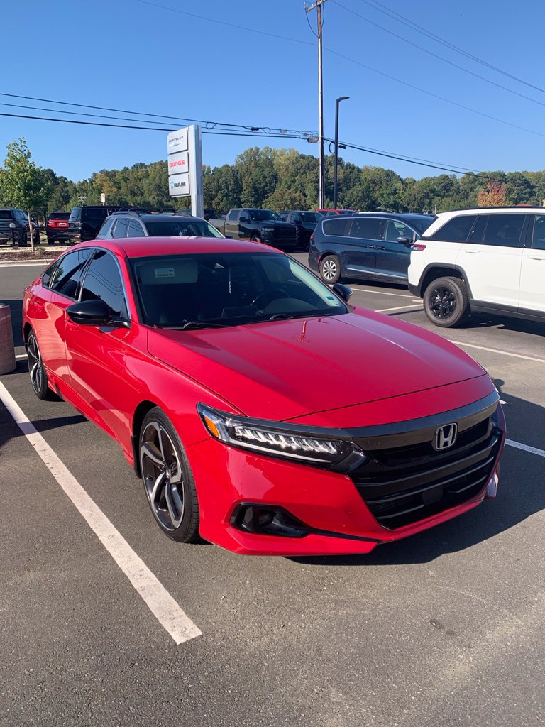 Used 2021 Honda Accord Sport SE 1.5T Sedan