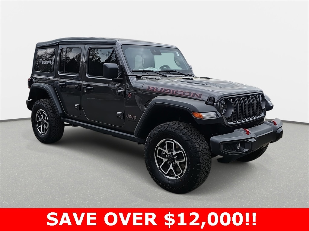 New 2025 Jeep Wrangler 4-DOOR RUBICON Sport Utility