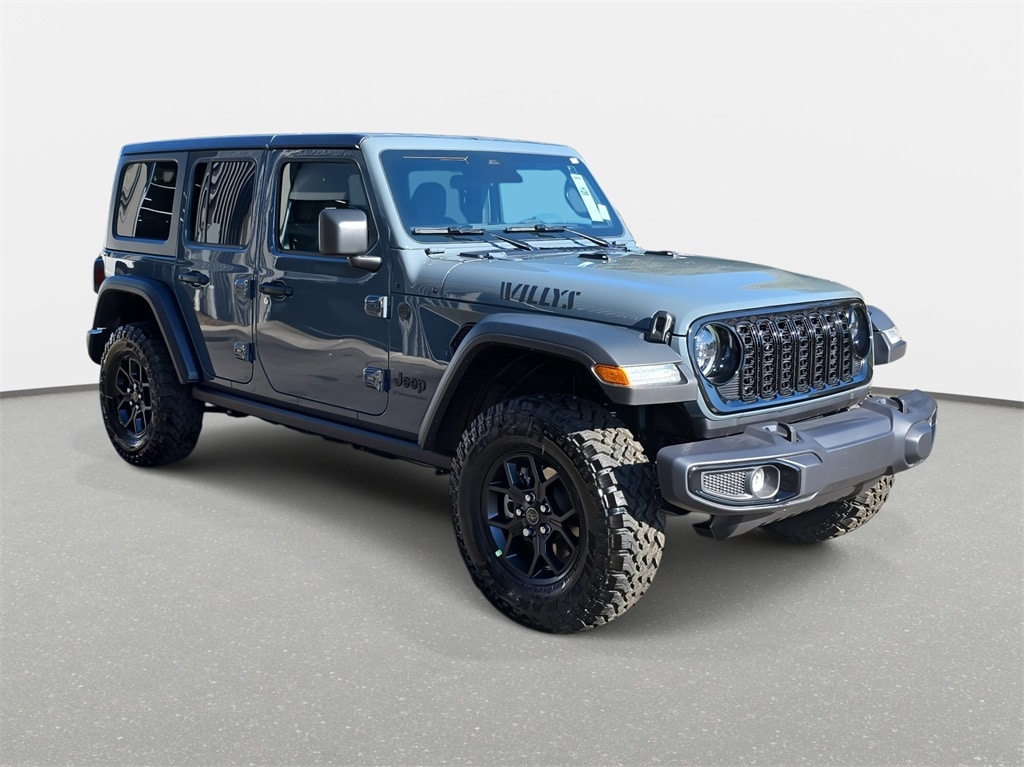 New 2026 Jeep Wrangler 4-DOOR WILLYS Sport Utility