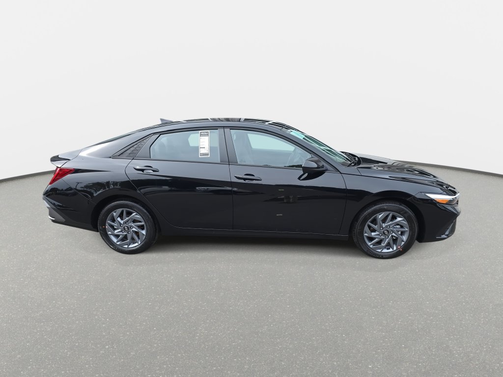New 2026 Hyundai Elantra Hybrid Blue Sedan