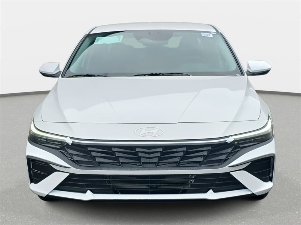 New 2026 Hyundai Elantra Hybrid Blue Sedan