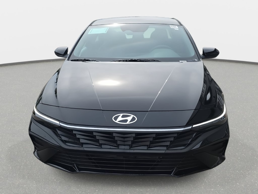 New 2026 Hyundai Elantra Hybrid Blue Sedan