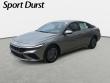New 2026 Hyundai Elantra Hybrid Blue Sedan