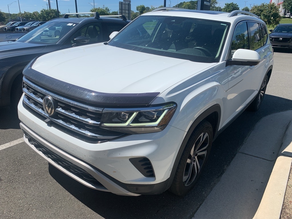 Used 2021 Volkswagen Atlas SEL Premium with VIN 1V2TP2CA8MC551921 for sale in Durham, NC