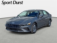 2026 Hyundai Elantra Hybrid Blue Sedan