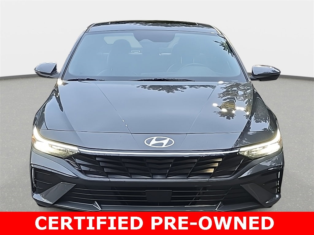 Certified 2025 Hyundai Elantra Hybrid Limited Sedan