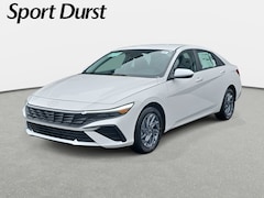 2026 Hyundai Elantra Hybrid Blue Sedan