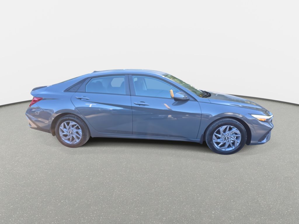 Certified 2026 Hyundai Elantra Hybrid Blue Sedan
