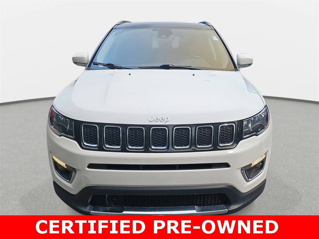 Certified 2021 Jeep Compass Limited with VIN 3C4NJDCB1MT604866 for sale in Durham, NC