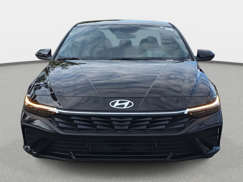 Certified 2026 Hyundai Elantra Hybrid Blue Sedan