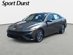 2026 Hyundai Elantra Hybrid Blue Sedan
