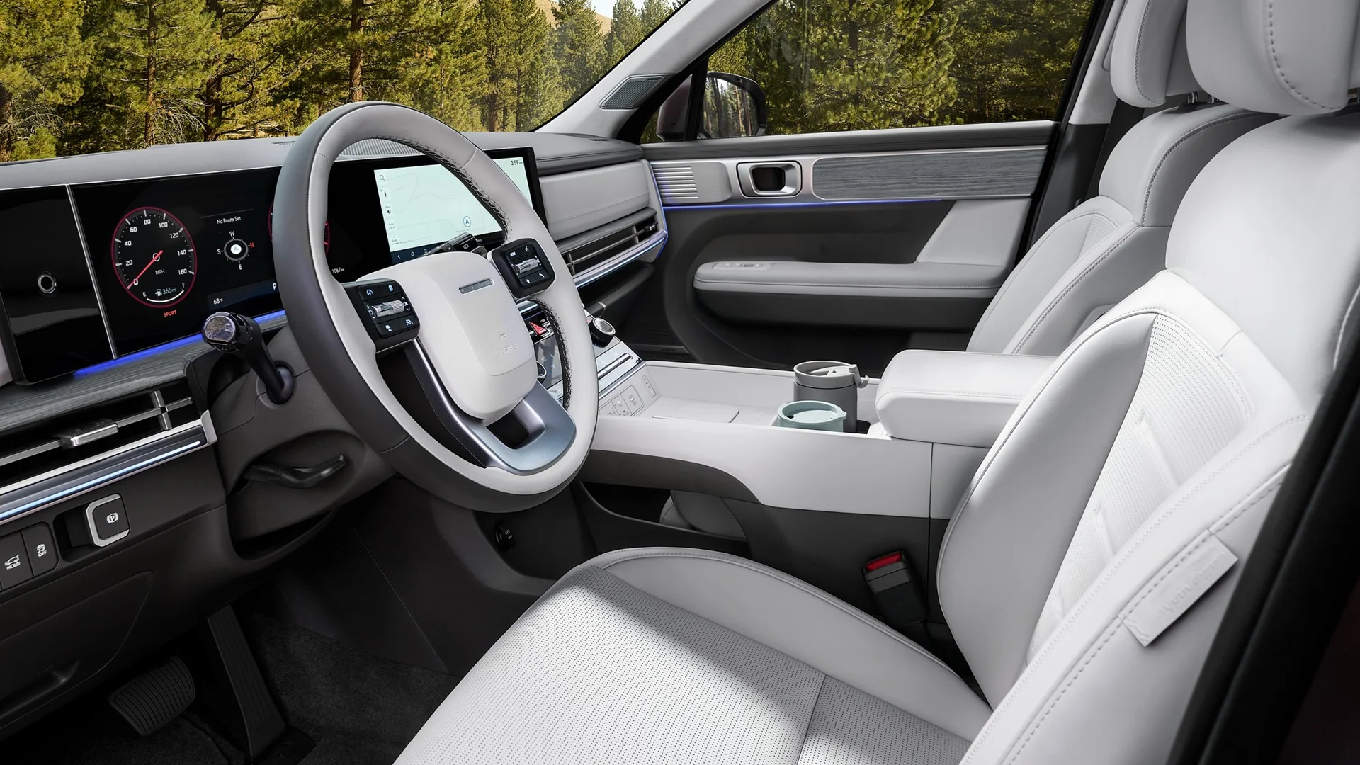 2026 Hyundai Santa Fe Calligraphy with Nappa leather seating surfaces