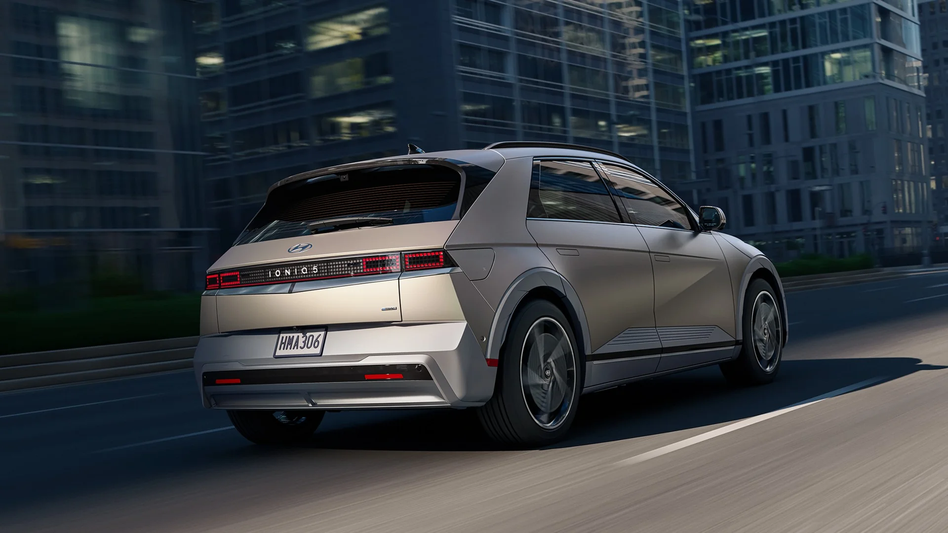 2026 Hyundai IONIQ 5 on I-40 near Research Triangle Park Durham NC