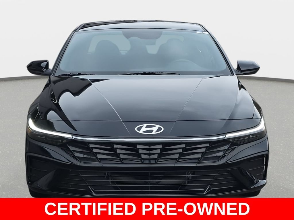Certified 2025 Hyundai Elantra Hybrid SEL Sport Sedan