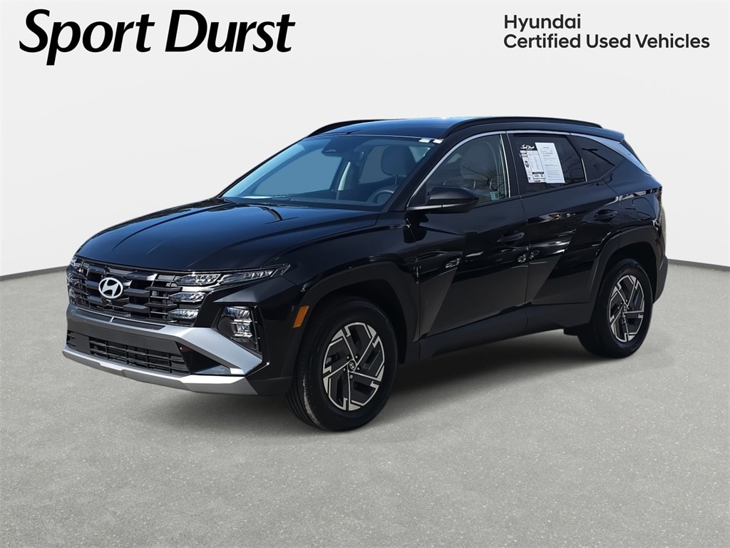 Certified 2025 Hyundai Tucson Hybrid Blue SUV