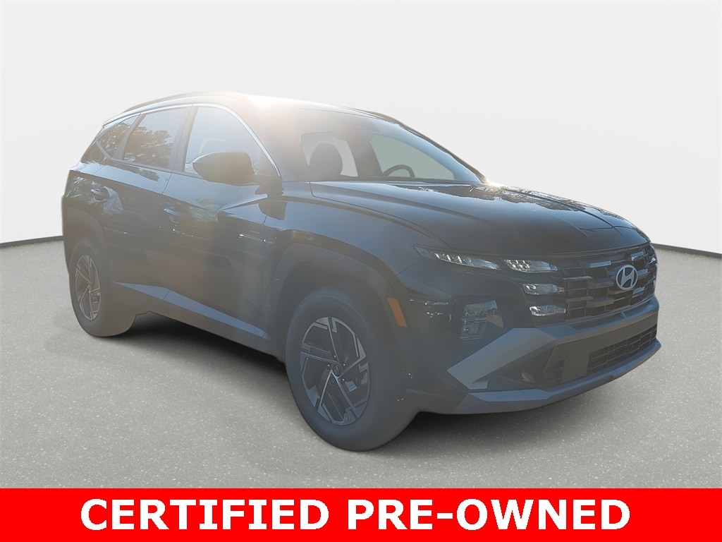 Certified 2025 Hyundai Tucson Hybrid Blue SUV