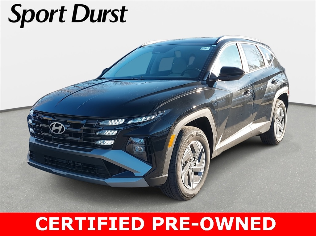 Certified 2025 Hyundai Tucson Hybrid Blue SUV