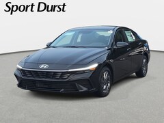 2026 Hyundai Elantra Hybrid Blue Sedan