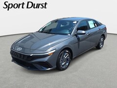 2026 Hyundai Elantra Hybrid Blue Sedan