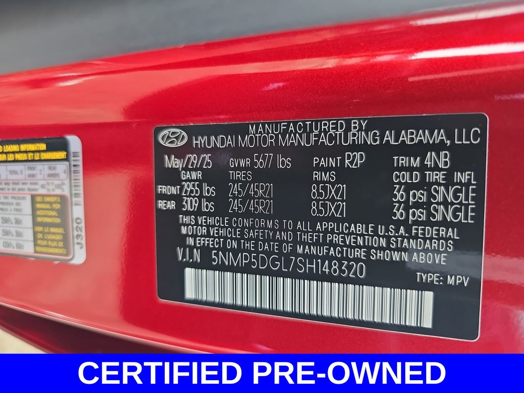 2025 Hyundai Santa Fe Calligraphy - Photo 37