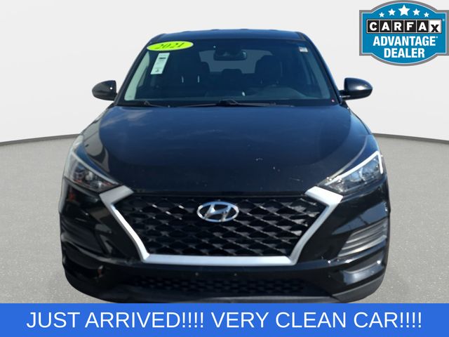 Used 2021 Hyundai Tucson SE with VIN KM8J23A4XMU366852 for sale in Goldsboro, NC