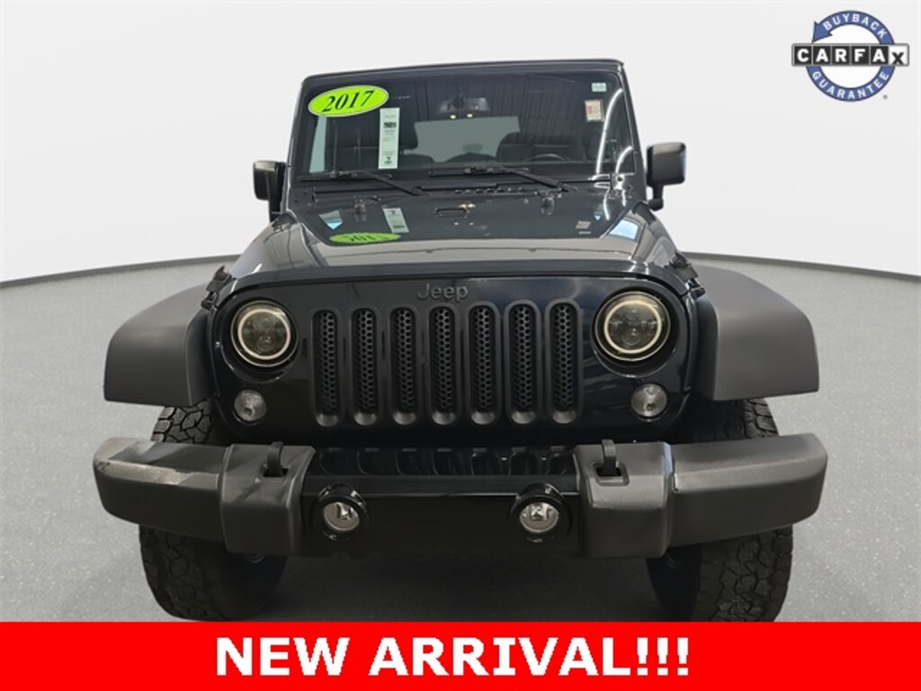 Used 2017 Jeep Wrangler JK Sport 4x4 SUV