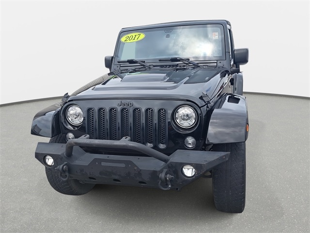 Used 2017 Jeep Wrangler Sahara with VIN 1C4GJWBG3HL640402 for sale in Goldsboro, NC