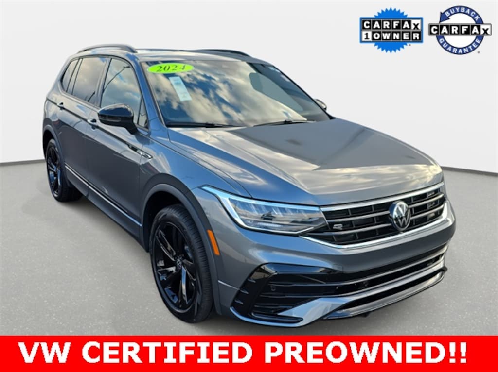 Used 2024 Volkswagen Tiguan 2.0T SE R-Line Black SUV
