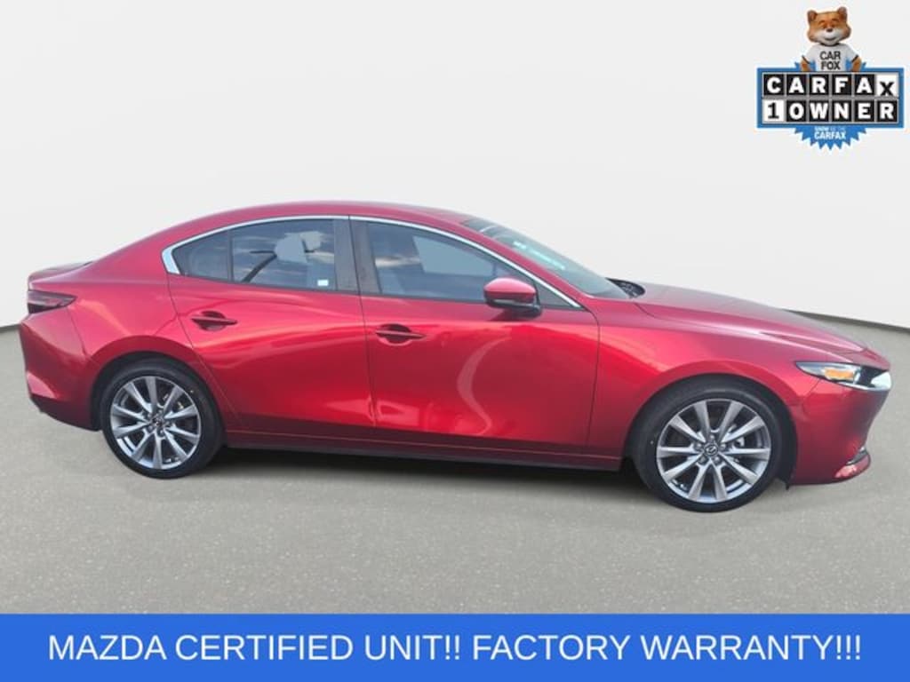 Certified 2021 Mazda Mazda3 Preferred Package Sedan
