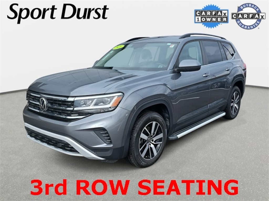 Used 2021 Volkswagen Atlas 2.0T SE 4MOTION SUV