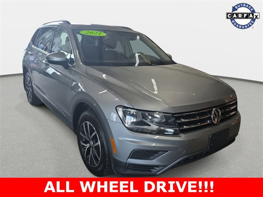 Used 2021 Volkswagen Tiguan 2.0T SE 4MOTION SUV