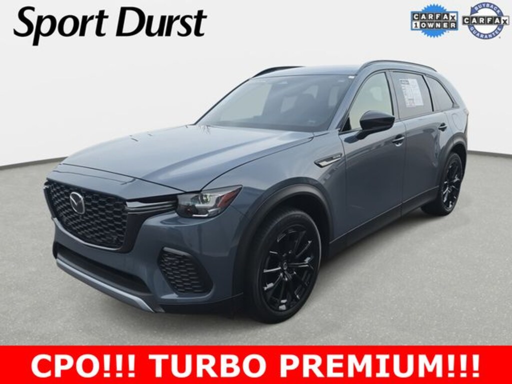 Certified 2025 Mazda CX-70 3.3 Turbo Premium Plus Package SUV