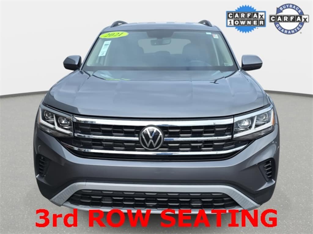 Used 2021 Volkswagen Atlas 2.0T SE 4MOTION SUV