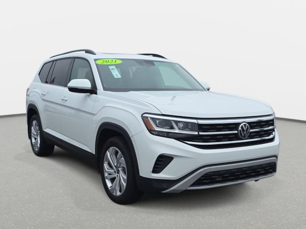 Used 2021 Volkswagen Atlas 3.6L V6 SE w/Technology 4MOTION SUV