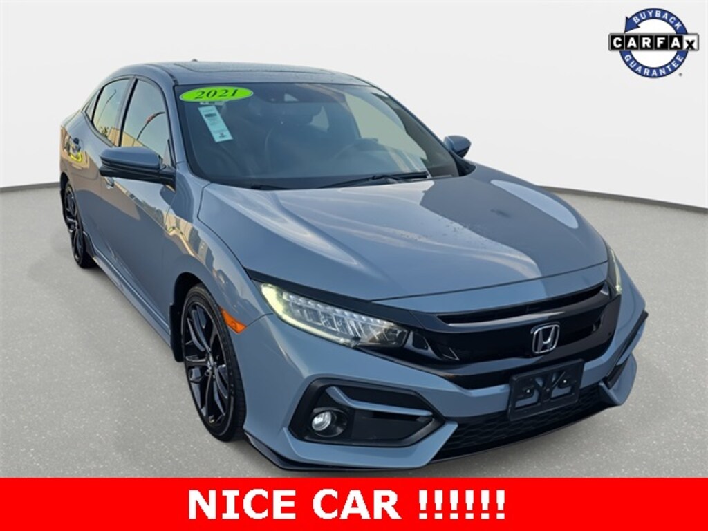 Used 2021 Honda Civic Sport Touring Hatchback