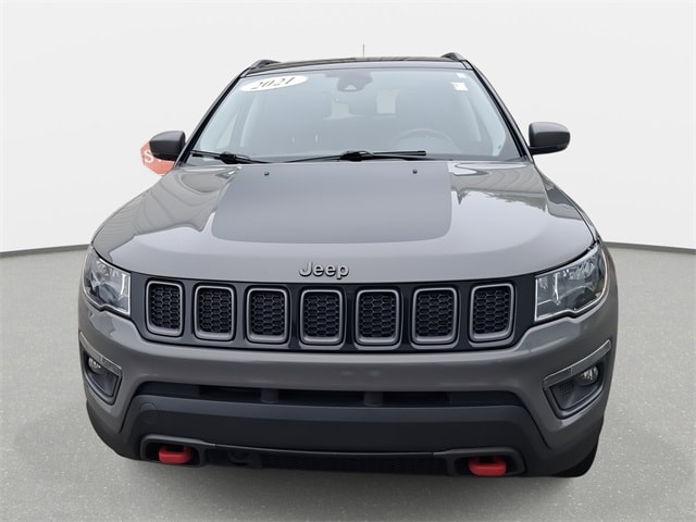 Used 2021 Jeep Compass Trailhawk with VIN 3C4NJDDB8MT579270 for sale in Goldsboro, NC