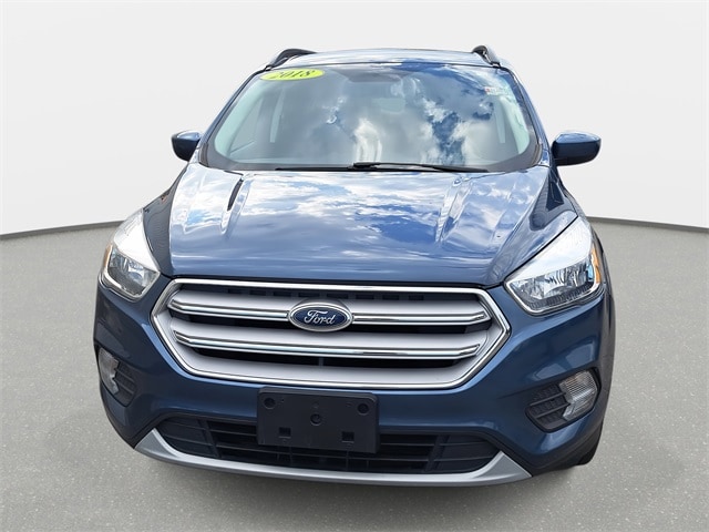 Used 2018 Ford Escape SE with VIN 1FMCU9GD8JUA56059 for sale in Goldsboro, NC