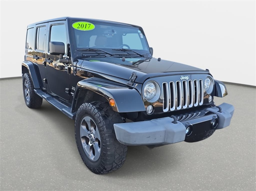 Used 2017 Jeep Wrangler JK Unlimited Sahara 4x4 SUV