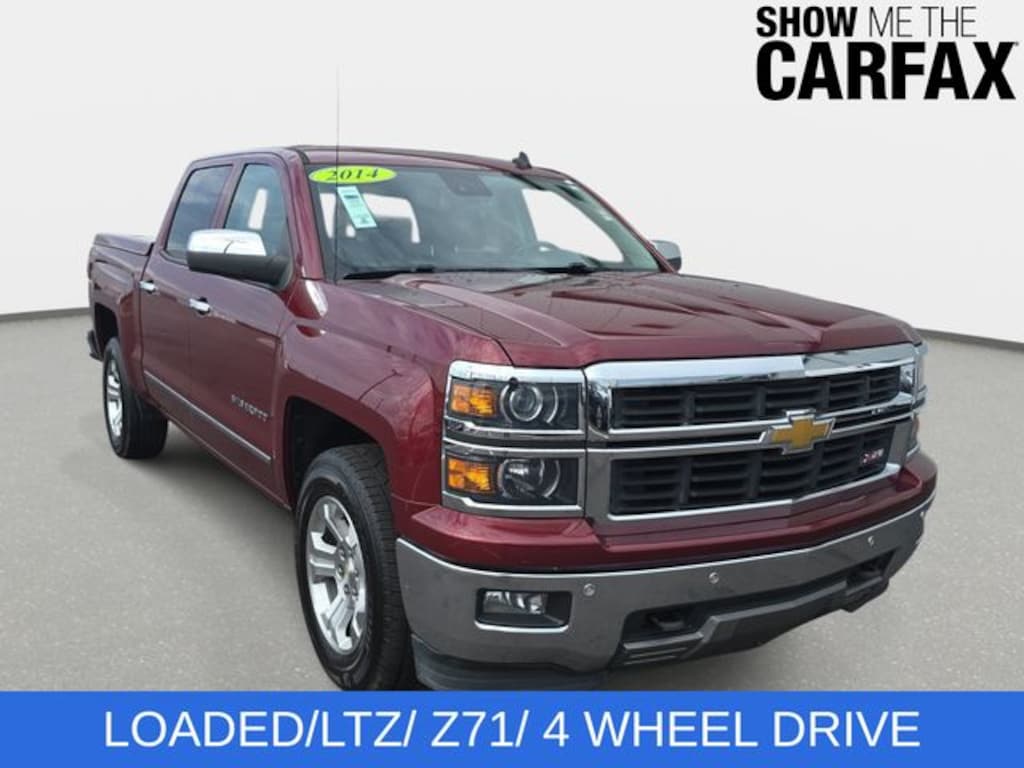 Used 2014 Chevrolet Silverado 1500 LTZ Truck Crew Cab