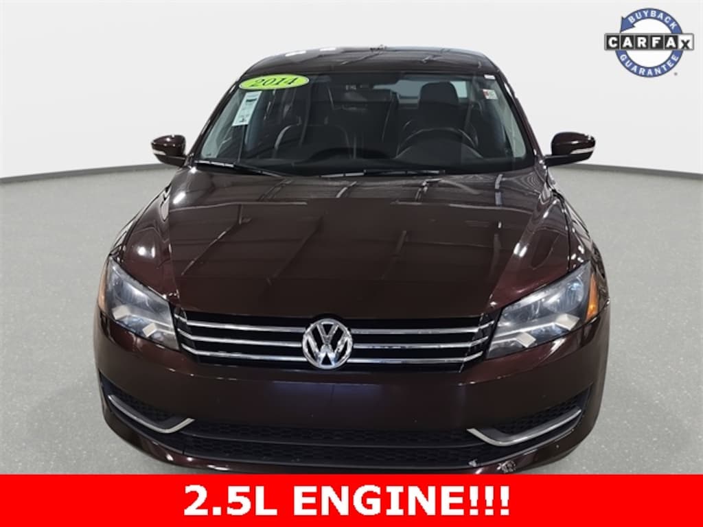 Used 2014 Volkswagen Passat 2.5L SE Sedan