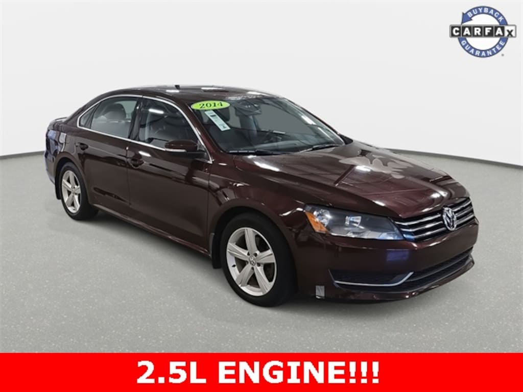 Used 2014 Volkswagen Passat 2.5L SE Sedan