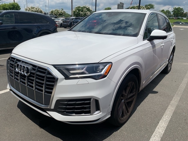 Used 2020 Audi Q7 Premium Plus with VIN WA1LXAF7XLD001876 for sale in Durham, NC