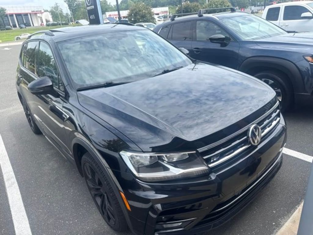 Used 2021 Volkswagen Tiguan 2.0T SE R-Line Black SUV