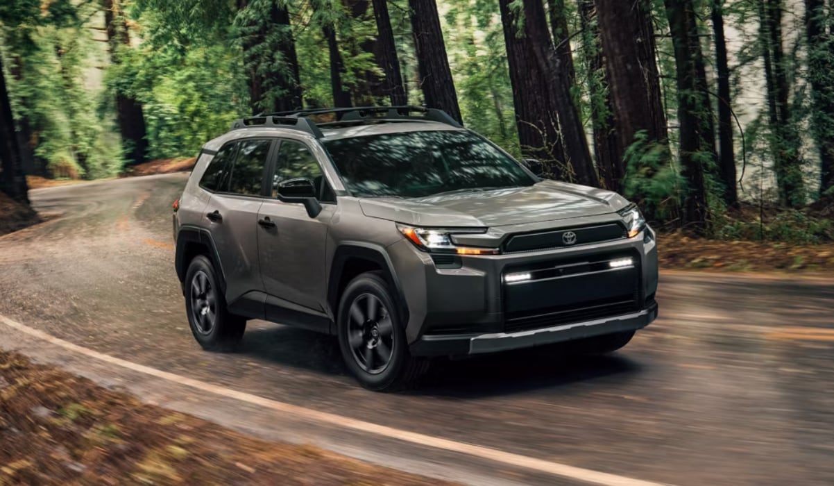 2026 Toyota RAV4 on the road